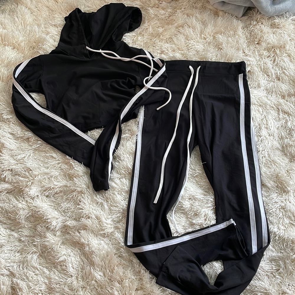 Legging and crop top set